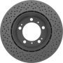 CENTRIC PARTS 128.37036 Centric Premium OE Style Drilled  Brake Rotor