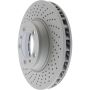 CENTRIC PARTS 128.37038 Centric Premium OE Style Drilled Brake Rotor