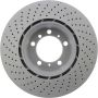 CENTRIC PARTS 128.37039 Centric Premium OE Style Drilled Brake Rotor
