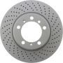 CENTRIC PARTS 128.37039 Centric Premium OE Style Drilled Brake Rotor