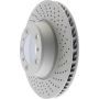 CENTRIC PARTS 128.37039 Centric Premium OE Style Drilled Brake Rotor