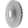 CENTRIC PARTS 128.37042 Centric Premium OE Style Drilled Brake Rotor