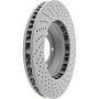 CENTRIC PARTS 128.37042 Centric Premium OE Style Drilled Brake Rotor