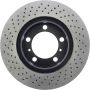 CENTRIC PARTS 128.37045 Centric Premium OE Style Drilled Brake Rotor