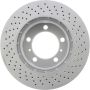 CENTRIC PARTS 128.37046 Centric Premium OE Style Drilled Brake Rotor