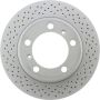 CENTRIC PARTS 128.37047 Centric Premium OE Style Drilled Brake Rotor