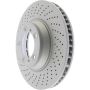 CENTRIC PARTS 128.37050 Centric Premium OE Style Drilled Brake Rotor