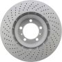 CENTRIC PARTS 128.37051 Centric Premium OE Style Drilled Brake Rotor