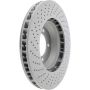 CENTRIC PARTS 128.37051 Centric Premium OE Style Drilled Brake Rotor