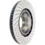 CENTRIC PARTS 128.37054 Centric Premium OE Style Drilled Brake Rotor
