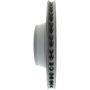 CENTRIC PARTS 128.37055 Centric Premium OE Style Drilled Brake Rotor