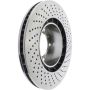 CENTRIC PARTS 128.37064 Centric Premium OE Style Drilled Brake Rotor