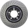 CENTRIC PARTS 128.37085 Centric Premium OE Style Drilled Brake Rotor