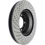 CENTRIC PARTS 128.37085 Centric Premium OE Style Drilled Brake Rotor