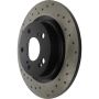 CENTRIC PARTS 128.40101 Centric Premium OE Style Drilled Brake Rotor
