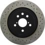 CENTRIC PARTS 128.44163 Centric Premium OE Style Drilled Brake Rotor
