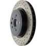 CENTRIC PARTS 128.44163 Centric Premium OE Style Drilled Brake Rotor