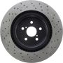 CENTRIC PARTS 128.44164 Centric Premium OE Style Drilled Brake Rotor