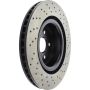CENTRIC PARTS 128.44164 Centric Premium OE Style Drilled Brake Rotor