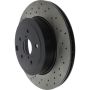 CENTRIC PARTS 128.47039 Centric Premium OE Style Drilled Brake Rotor