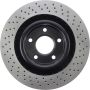 CENTRIC PARTS 128.62086 Centric Premium OE Style Drilled Brake Rotor