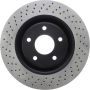 CENTRIC PARTS 128.62086 Centric Premium OE Style Drilled Brake Rotor