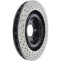 CENTRIC PARTS 128.62086 Centric Premium OE Style Drilled Brake Rotor