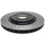 CENTRIC PARTS 128.62091 Centric Premium OE Style Drilled Brake Rotor