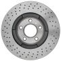 CENTRIC PARTS 128.62091 Centric Premium OE Style Drilled Brake Rotor