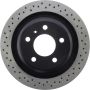 CENTRIC PARTS 128.62092 Centric Premium OE Style Drilled Brake Rotor