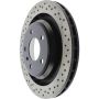 CENTRIC PARTS 128.62092 Centric Premium OE Style Drilled Brake Rotor