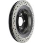 CENTRIC PARTS 128.62092 Centric Premium OE Style Drilled Brake Rotor
