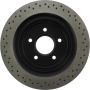 CENTRIC PARTS 128.62096 Centric Premium OE Style Drilled Brake Rotor