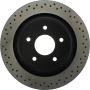 CENTRIC PARTS 128.62096 Centric Premium OE Style Drilled Brake Rotor