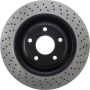 CENTRIC PARTS 128.62102 Centric Premium OE Style Drilled Brake Rotor