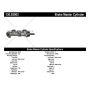 CENTRIC PARTS 130.02003 Centric Premium Brake Master Cylinder