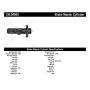 CENTRIC PARTS 130.04000 Centric Premium Brake Master Cylinder