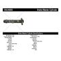 CENTRIC PARTS 130.04200 Centric Premium Brake Master Cylinder