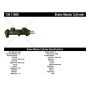 CENTRIC PARTS 130.11600 Centric Premium Brake Master Cylinder