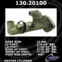 CENTRIC PARTS 130.20100 Centric Premium Brake Master Cylinder