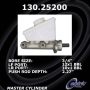 CENTRIC PARTS 130.25200 Centric Premium Brake Master Cylinder