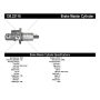 CENTRIC PARTS 130.33116 Centric Premium Brake Master Cylinder
