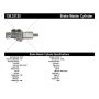 CENTRIC PARTS 130.33120 Centric Premium Brake Master Cylinder