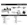 CENTRIC PARTS 130.33141 Centric Premium Brake Master Cylinder