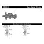 CENTRIC PARTS 130.33418 Centric Premium Brake Master Cylinder