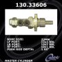 CENTRIC PARTS 130.33606 Centric Premium Brake Master Cylinder