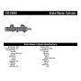 CENTRIC PARTS 130.34005 Centric Premium Brake Master Cylinder
