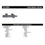 CENTRIC PARTS 130.34009 Centric Premium Brake Master Cylinder