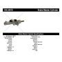 CENTRIC PARTS 130.34019 Centric Premium Brake Master Cylinder