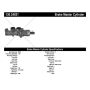 CENTRIC PARTS 130.34021 Centric Premium Brake Master Cylinder